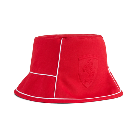 Ferrari bucket hat, race premium, red
