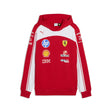 Ferrari hoodie, team, red, 2026