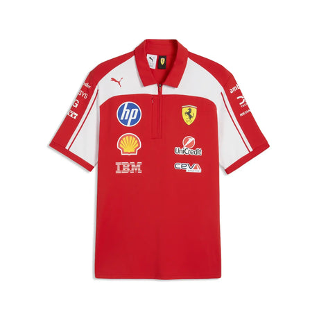 Ferrari polo, authentic, team, Puma, red, 2026
