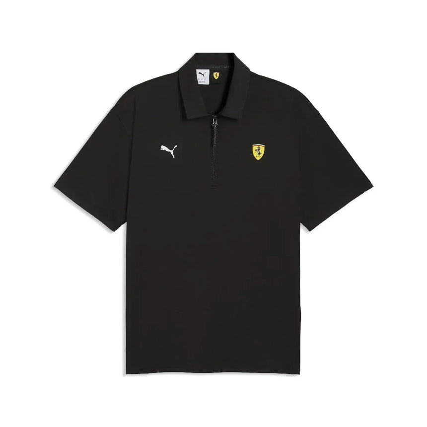 Ferrari polo, cloudspun, black