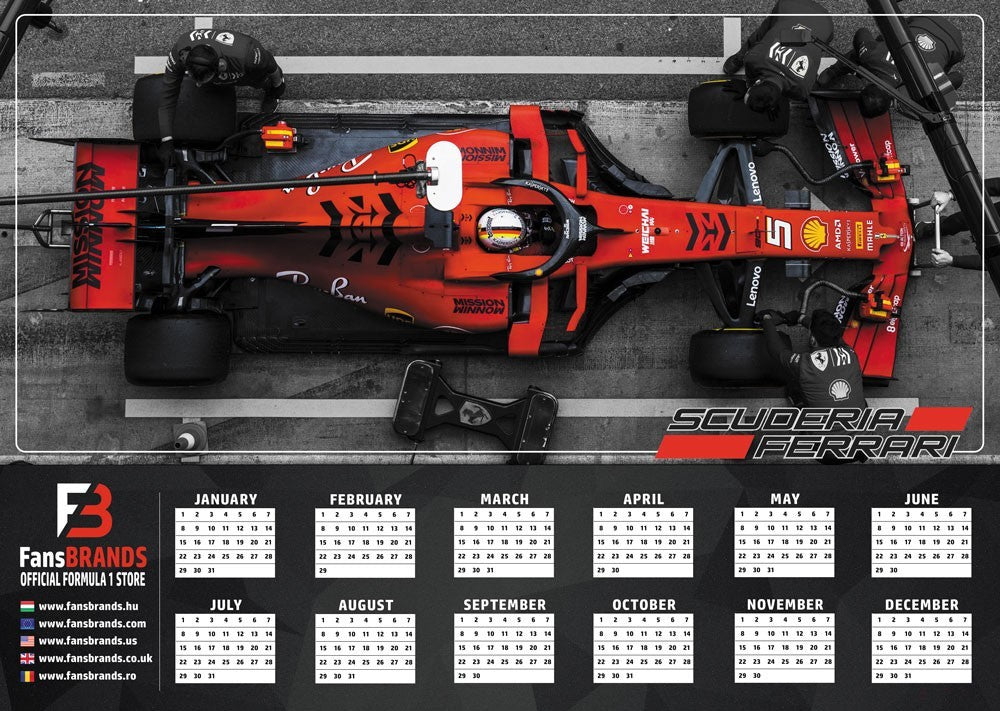 Scuderia Ferrari race calendar