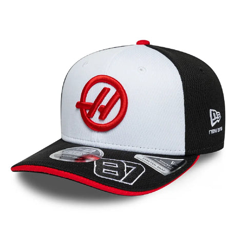 Haas F1 cap, team, Oliver Bearman, 9SEVENTY, New Era, black, 2026