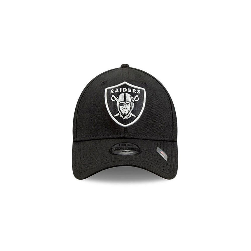 Gorra de béisbol negra de los Raiders de Las Vegas