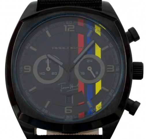 Cronógrafo James Hunt, negro