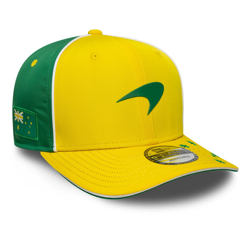 Gorra McLaren Australia Oscar Piastri 9SEVENTY SS, verde 🔥