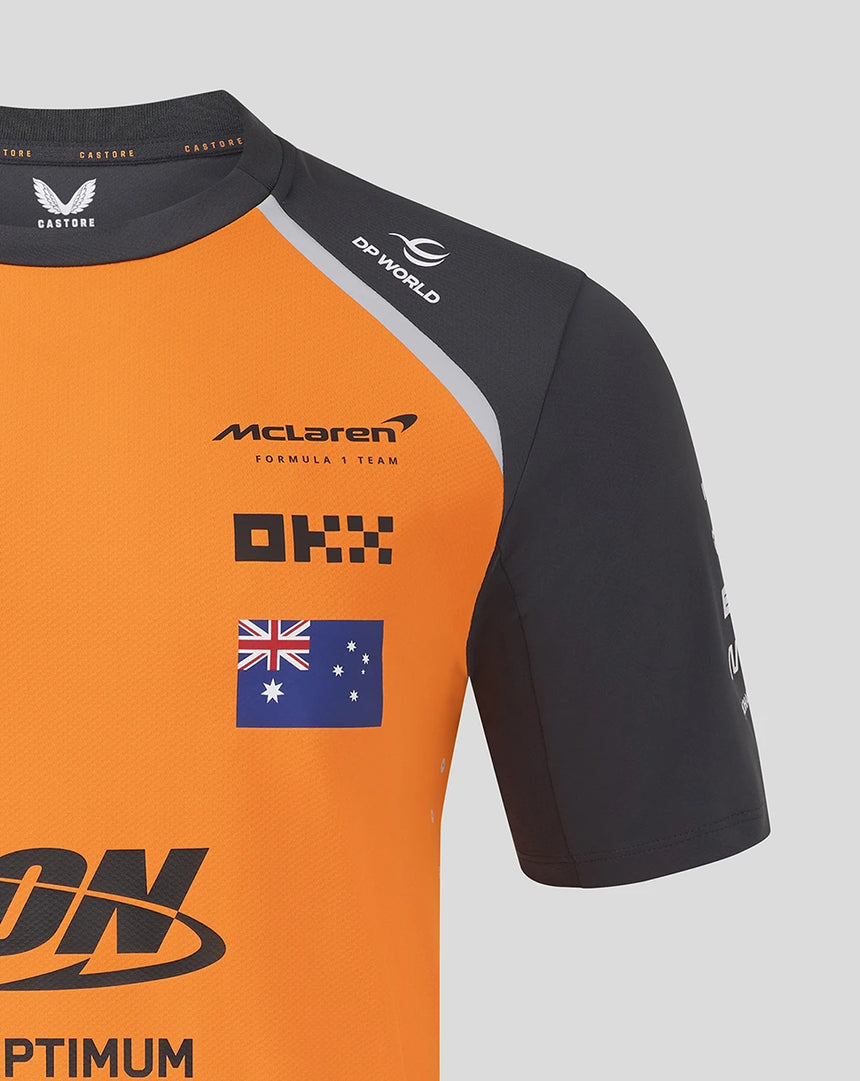 Camiseta con la configuración del equipo McLaren F1, Oscar Piastri 🔥