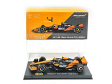 McLaren model car, Bburago, Lando Norris, Miami livery, acryl box, MCL38 🔥