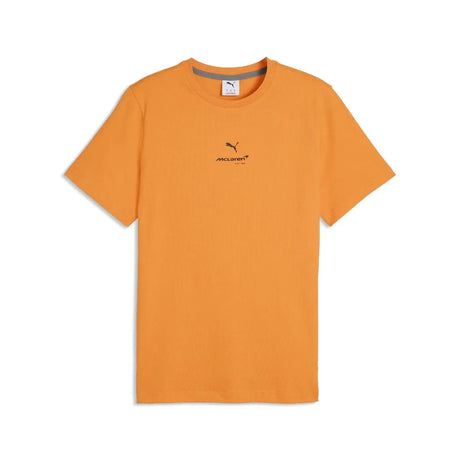 McLaren t-shirt, small logo, papaya