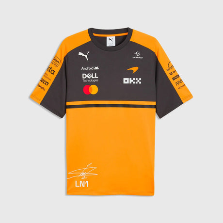 McLaren t-shirt, team, Lando Norris, papaya