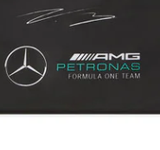 Bandera de Mercedes, Valtteri Bottas, 120 x 90 cm, negra, 2021