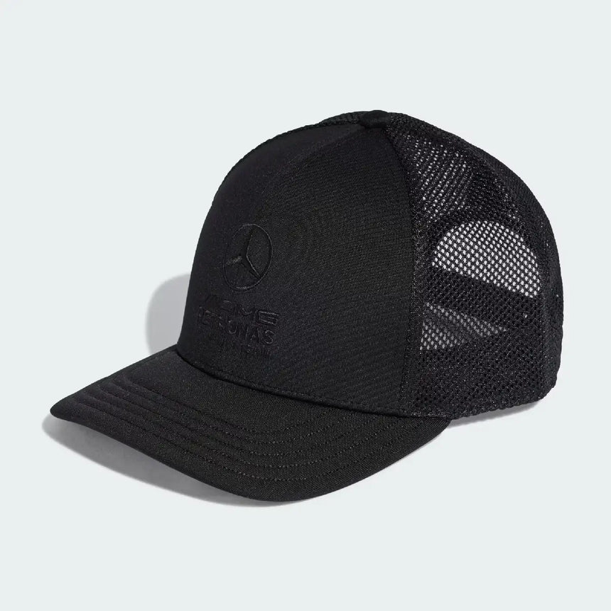 Mercedes cap, stealth, adidas, black, 2026