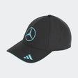Mercedes cap, team, adidas, George Russell, black