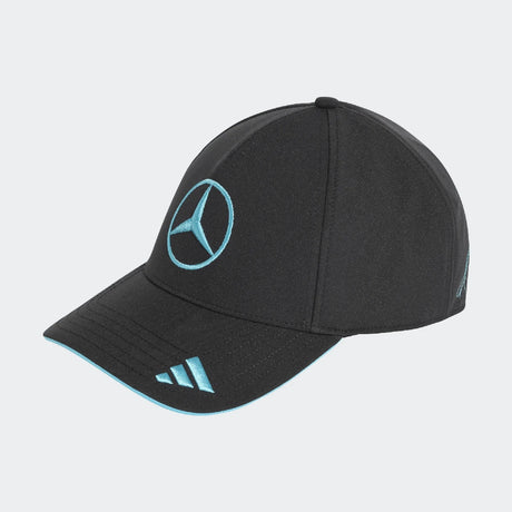 Mercedes cap, team, adidas, George Russell, black