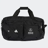 Mercedes duffle bag, adidas, engineers, black