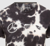 Mercedes Womens Tie Dye Tee, Grey