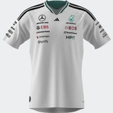 Mercedes Jersey, team, adidas, white