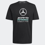 Mercedes t-shirt, Dna, graphic, adidas, black
