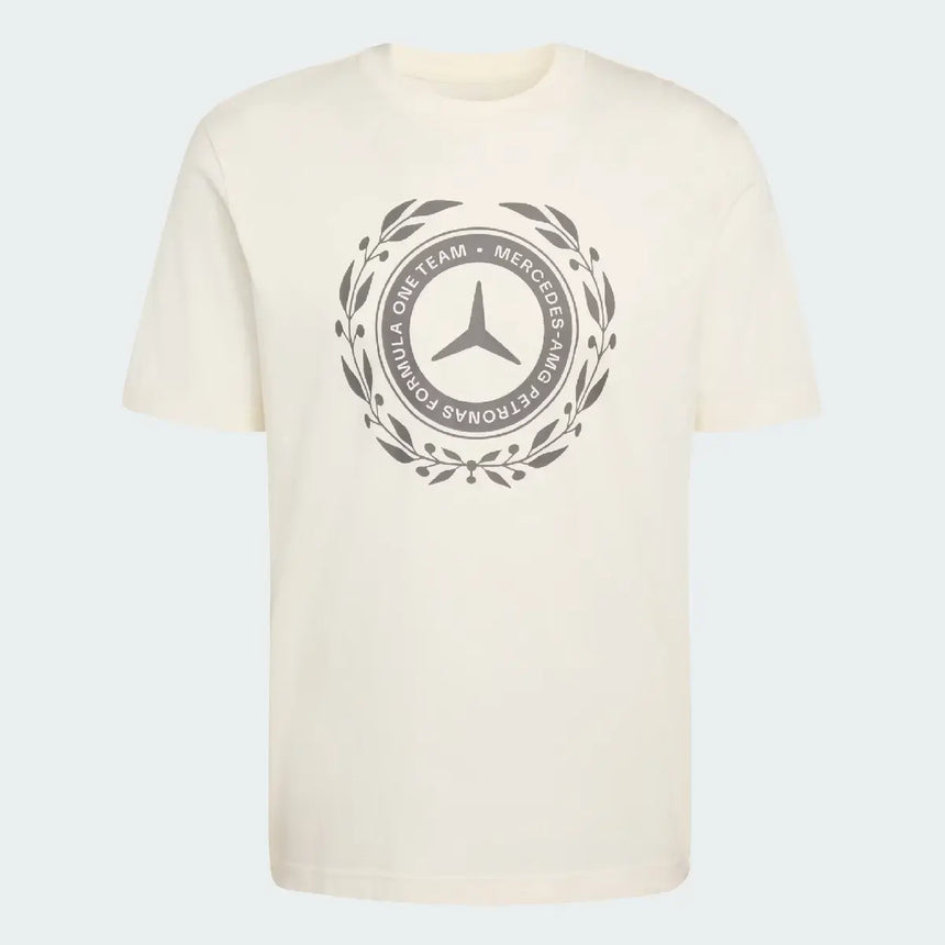 Mercedes t-shirt, Silver Arrows, adidas, white, 2026