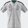 Mercedes t-shirt, team, adidas, drivers, white