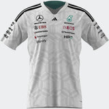 Mercedes t-shirt, team, adidas, drivers, white