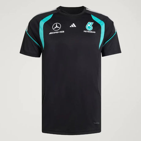 Mercedes t-shirt, team, mechanics, adidas, black, 2026