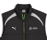 Chaleco Mercedes, Puma, acolchado, negro