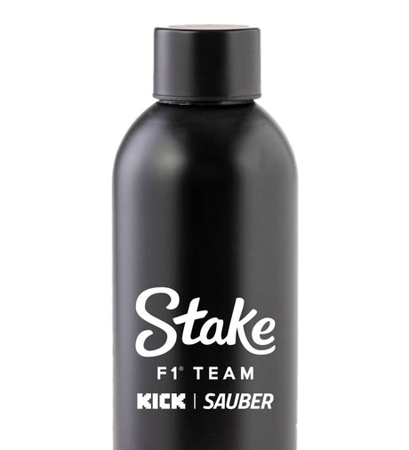 Kick Sauber water bottle, CODE ZERO, black