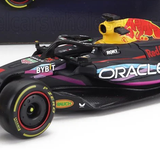 Maqueta de coche Red Bull Racing 1:43, bburago, RB19, Miami, Max Verstappen #1, 2023