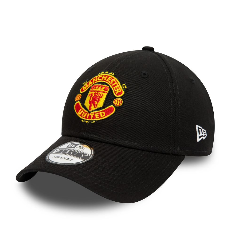 Manchester United Baseball Cap, Black