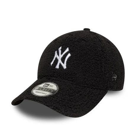 New York Yankees cap, winter borg, New Era, 9FORTY, black