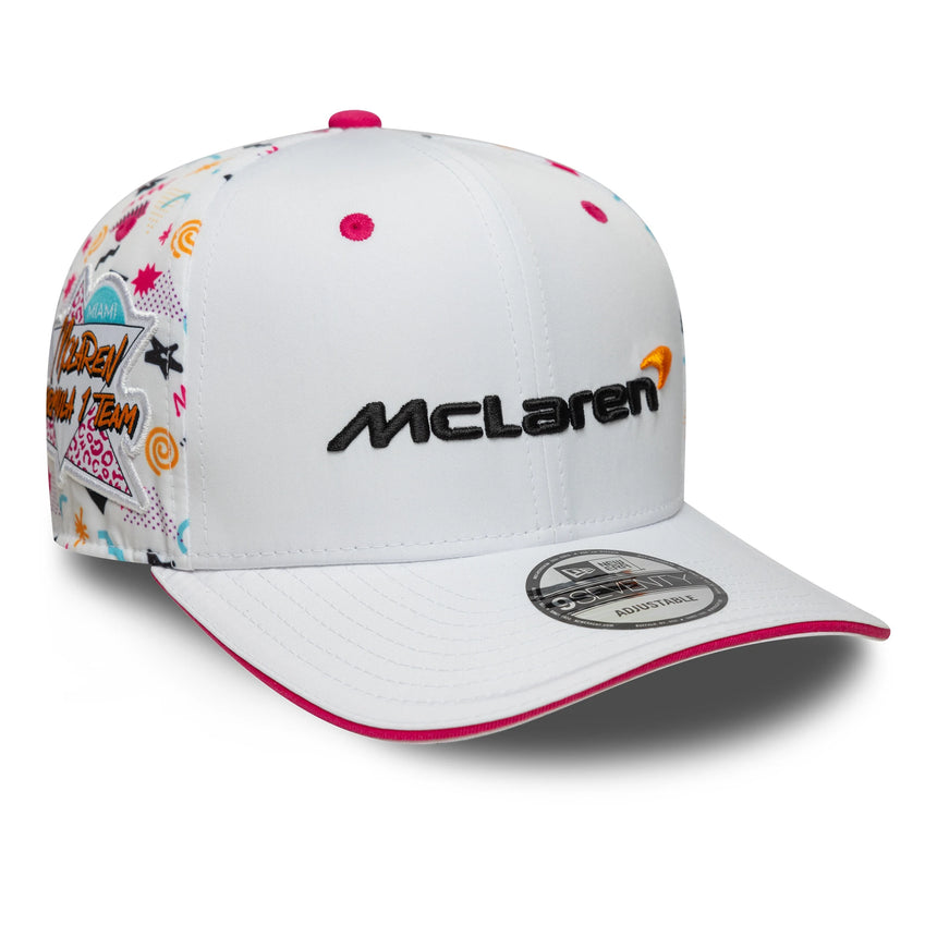 Gorra McLaren Miami 9SEVENTY, blanca 🔥