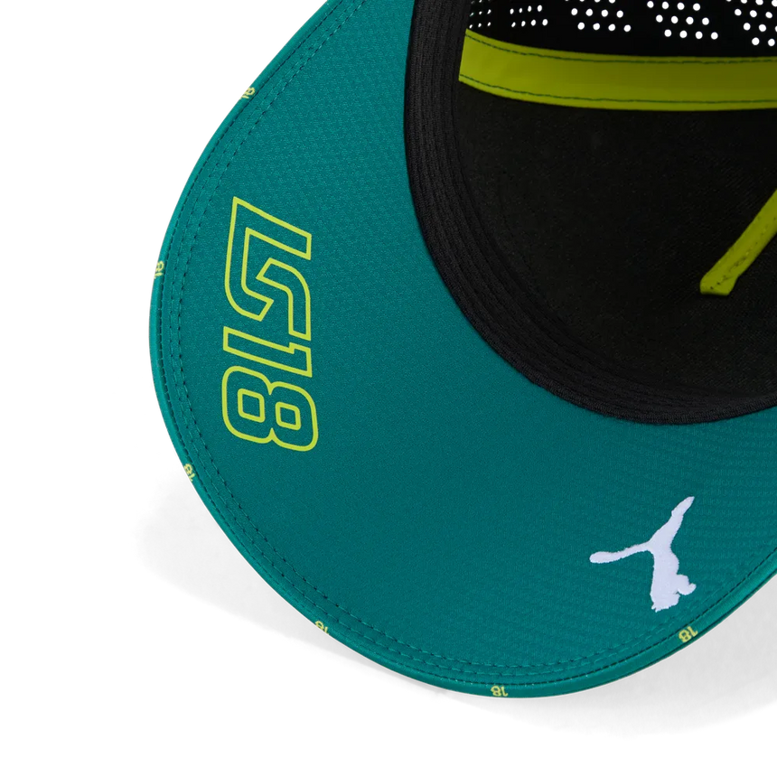 Aston Martin cap, team, Lance Stroll, green