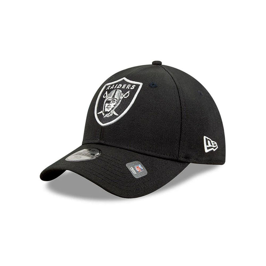Gorra de béisbol negra de los Raiders de Las Vegas