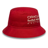 Red cap with ORACLE lettering and Red Bull Racing logo