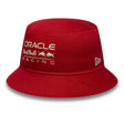 Red cap with ORACLE lettering and Red Bull Racing logo