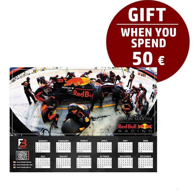 Red Bull Race calendar gift