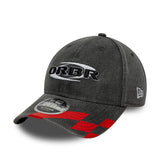 Red Bull cap, washed, 9FORTY, New Era, black