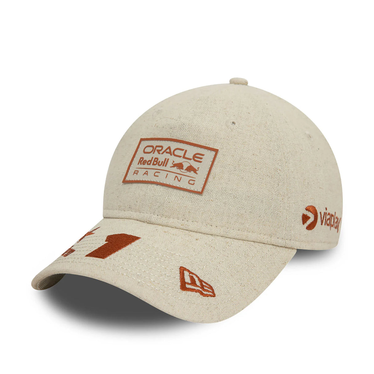 Red Bull cap, New Era, Max Verstappen, Monaco, Adult, grey, 2024