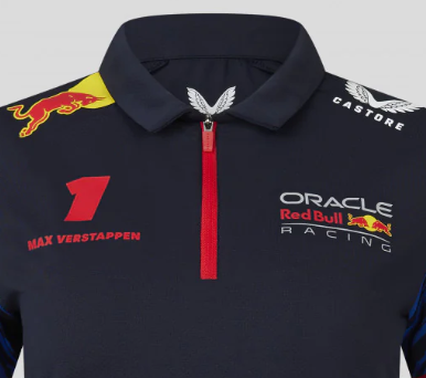 Camiseta polo Red Bull SS del piloto Max Verstappen