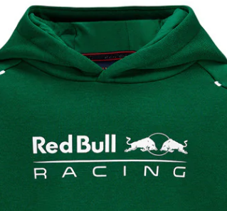Sudadera para niño Red Bull Sergio Pérez, verde, 2022