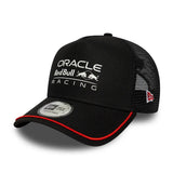 Red Bull trucker cap, ORBR patch, 9FORTY, New Era, black