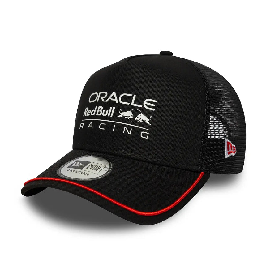 Red Bull trucker cap, ORBR patch, 9FORTY, New Era, black