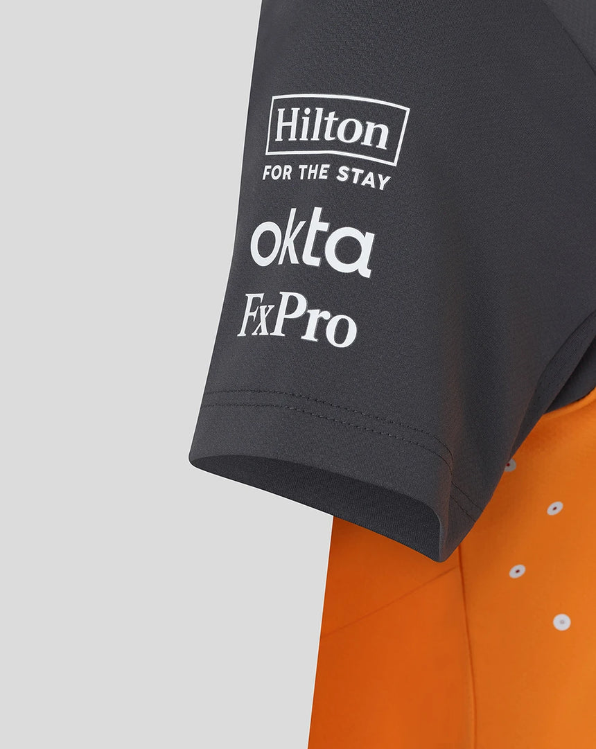 Camiseta de configuración del equipo McLaren F1, Lando Norris, para mujer 🔥