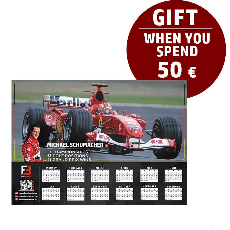 Schumacher Race calendar gift