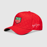 Tag Heuer X Ayrton Senna cap, Quilted, red