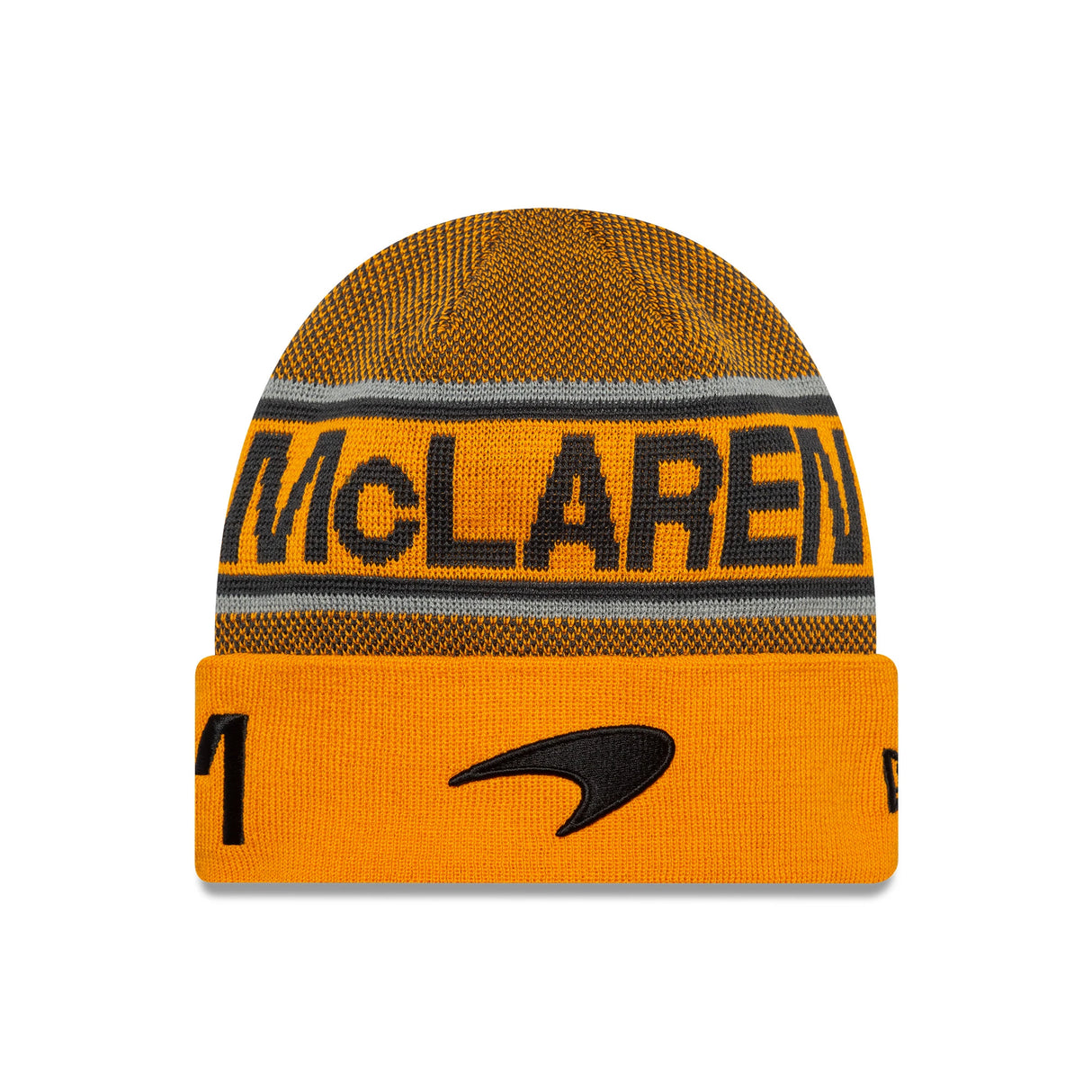 McLaren Oscar Piastri Cuff Beanie, Black