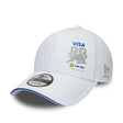 Visa RB cap, essential, 9FORTY, New Era, white