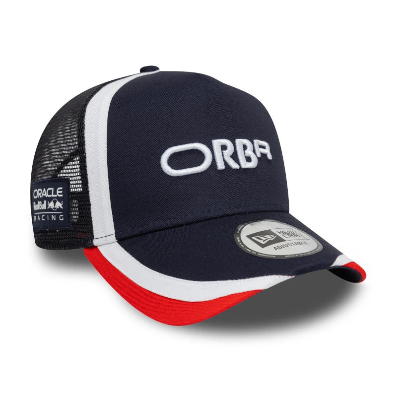 Red Bull Racing Retro EF Trucker Cap, Blue