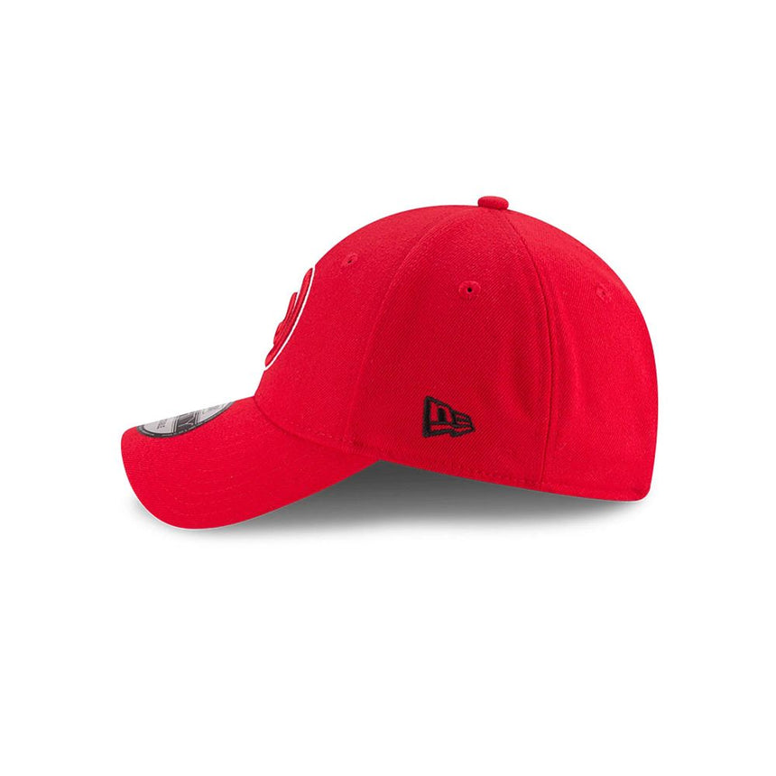 Gorra de béisbol roja de los Atlanta Hawks