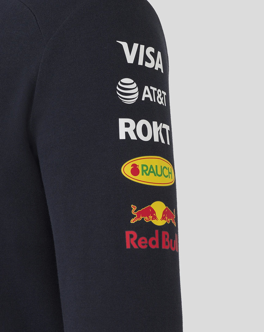 Sudadera con capucha y cremallera completa Red Bull Racing, cielo nocturno 🔥